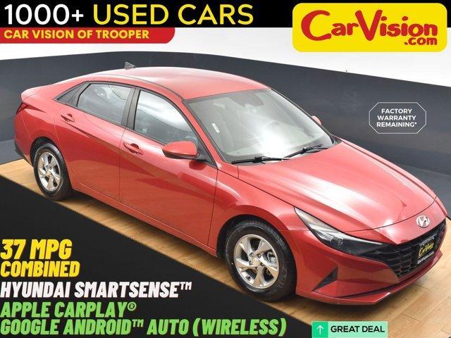 used 2021 Hyundai Elantra car, priced at $13,499