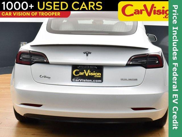 used 2018 Tesla Model 3 car, priced at $19,999