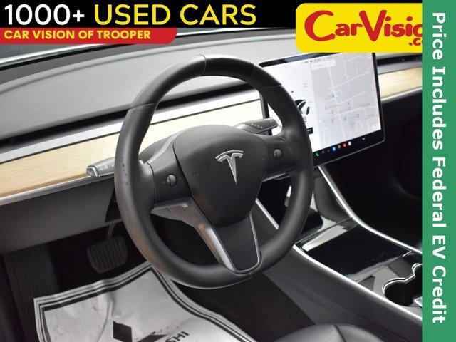 used 2019 Tesla Model 3 car, priced at $17,999