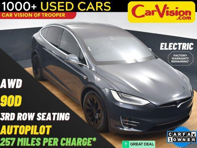 used 2016 Tesla Model X car, priced at $26,499