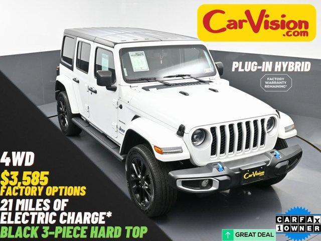 used 2023 Jeep Wrangler 4xe car, priced at $26,999