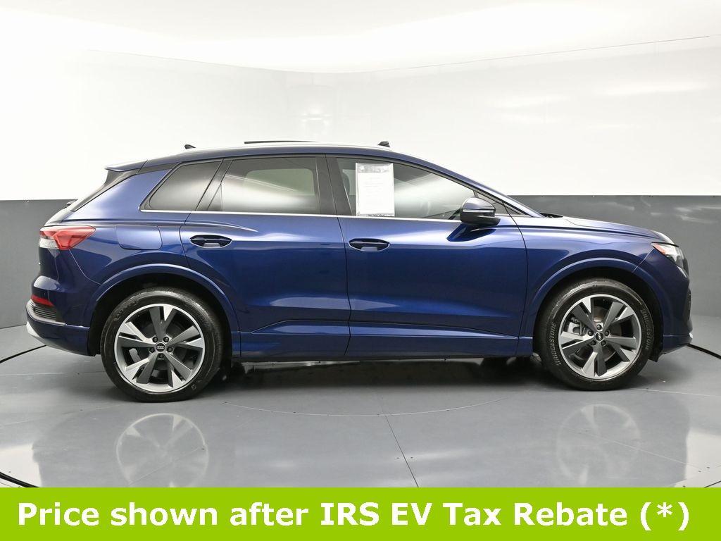 used 2022 Audi Q4 e-tron car, priced at $20,499