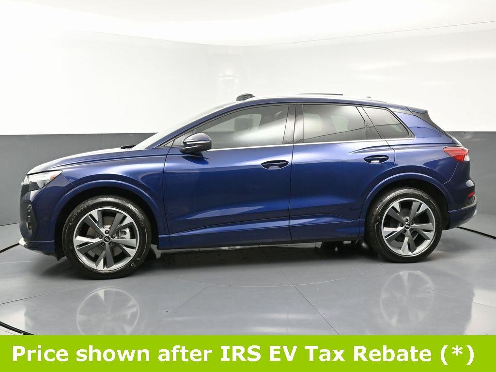 used 2022 Audi Q4 e-tron car, priced at $20,499
