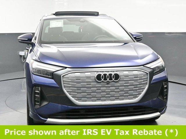 used 2022 Audi Q4 e-tron car, priced at $20,499