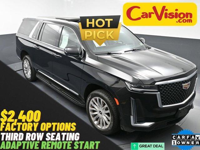 used 2023 Cadillac Escalade ESV car, priced at $56,499