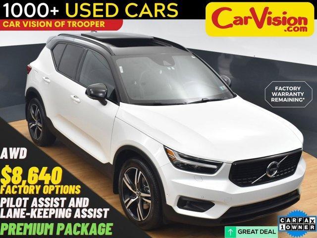 used 2019 Volvo XC40 car, priced at $19,999