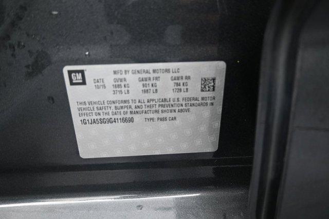 used 2016 Chevrolet Sonic car, priced at $9,999