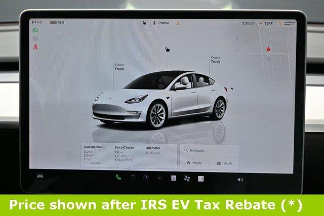 used 2022 Tesla Model 3 car, priced at $16,999
