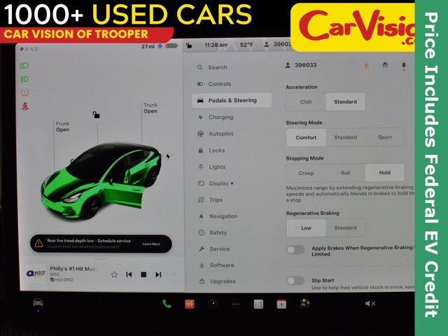 used 2019 Tesla Model 3 car, priced at $17,999