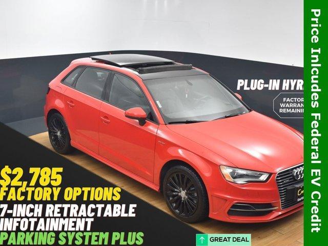 used 2016 Audi A3 e-tron car, priced at $12,999