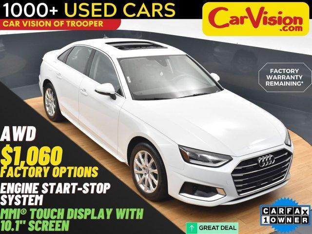 used 2021 Audi A4 car, priced at $25,999