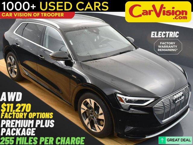used 2021 Audi e-tron car, priced at $32,499
