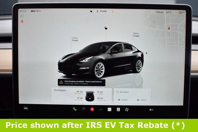 used 2023 Tesla Model 3 car, priced at $13,999