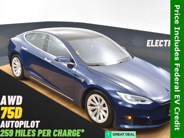 used 2017 Tesla Model S car, priced at $19,999