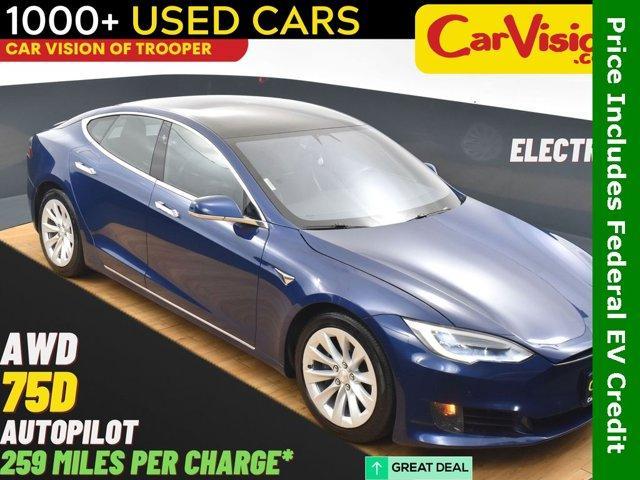 used 2017 Tesla Model S car, priced at $19,999