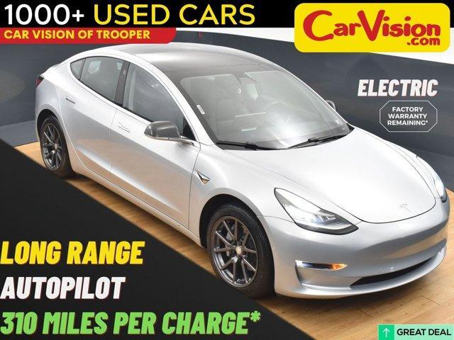 used 2018 Tesla Model 3 car, priced at $19,999