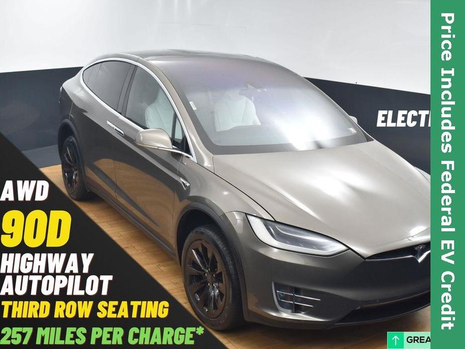 used 2016 Tesla Model X car, priced at $18,999