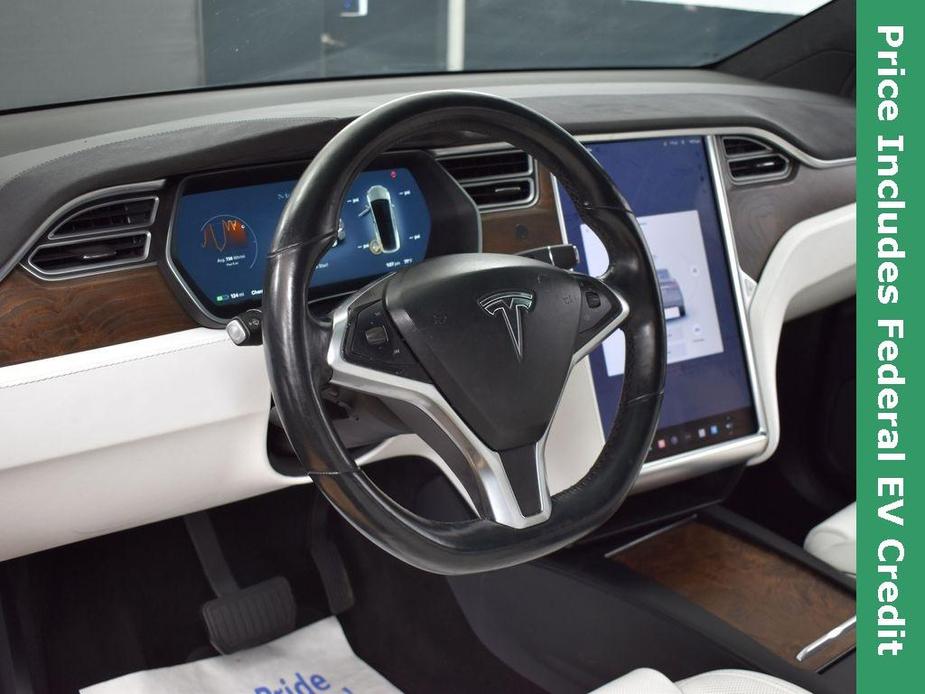 used 2016 Tesla Model X car, priced at $18,999