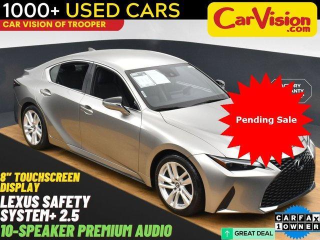 used 2021 Lexus IS 300 car, priced at $26,999