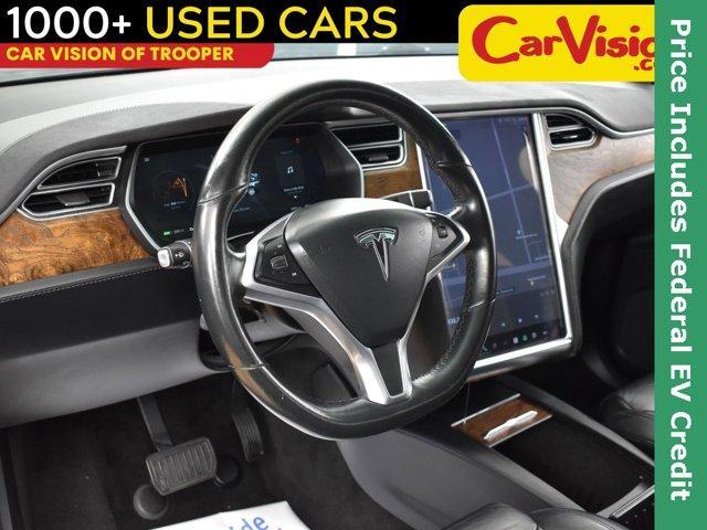 used 2017 Tesla Model X car, priced at $25,499