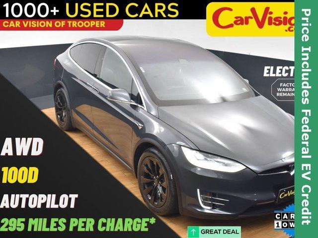 used 2017 Tesla Model X car, priced at $25,499