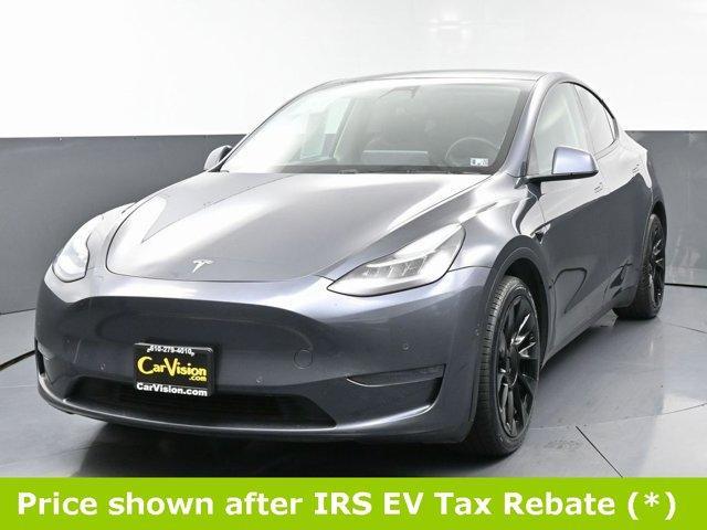 used 2020 Tesla Model Y car, priced at $19,999
