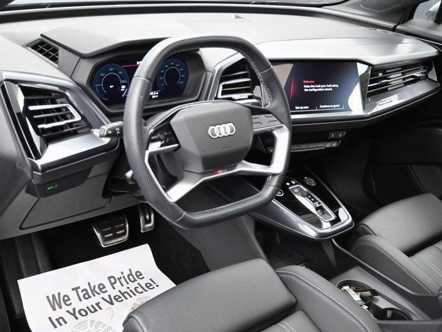 used 2024 Audi Q4 e-tron car, priced at $27,999
