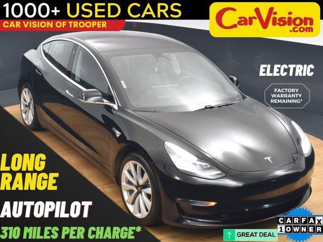 used 2018 Tesla Model 3 car, priced at $15,999