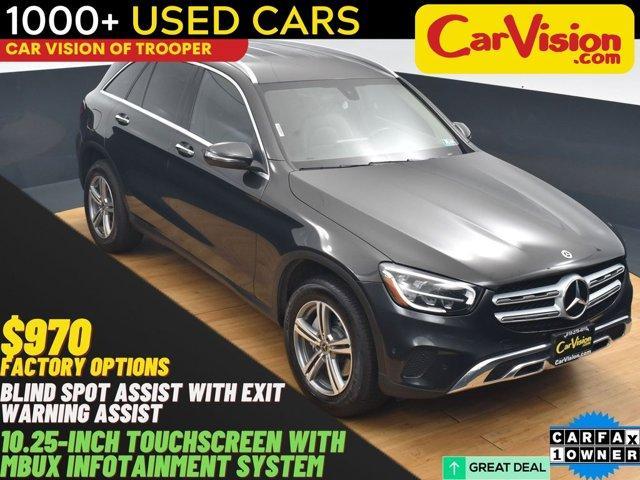 used 2021 Mercedes-Benz GLC 300 car, priced at $23,999