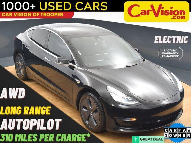 used 2019 Tesla Model 3 car, priced at $15,999