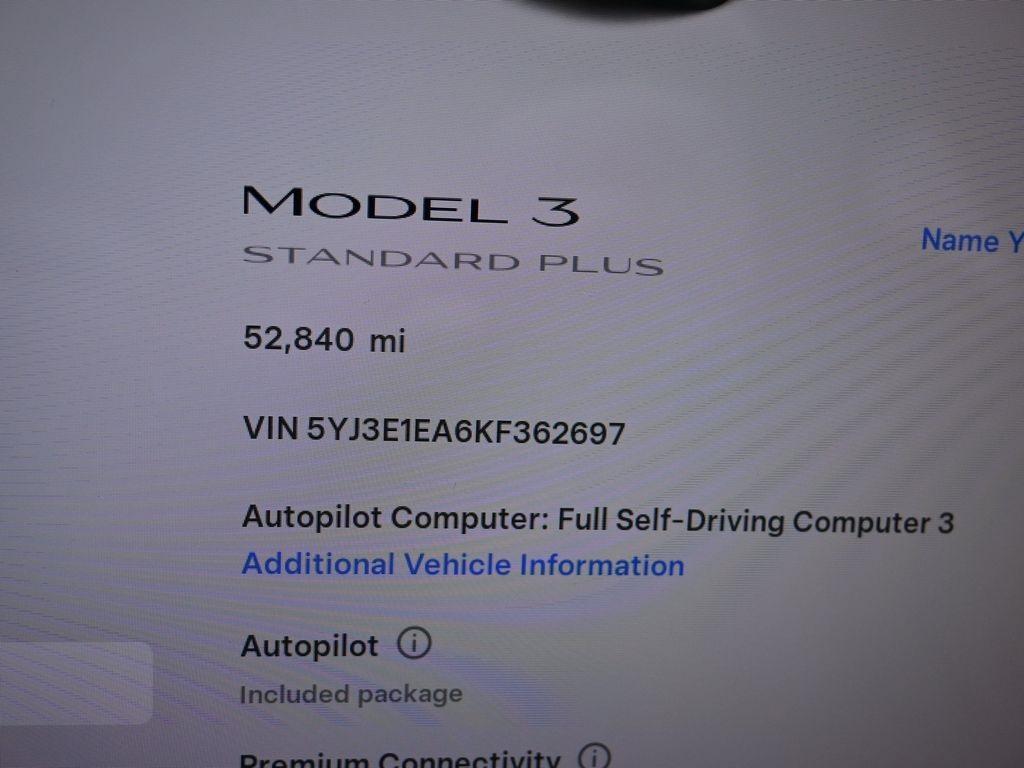 used 2019 Tesla Model 3 car, priced at $17,999