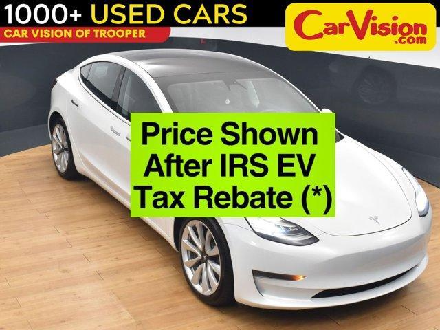 used 2019 Tesla Model 3 car, priced at $14,999