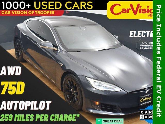 used 2017 Tesla Model S car, priced at $15,999