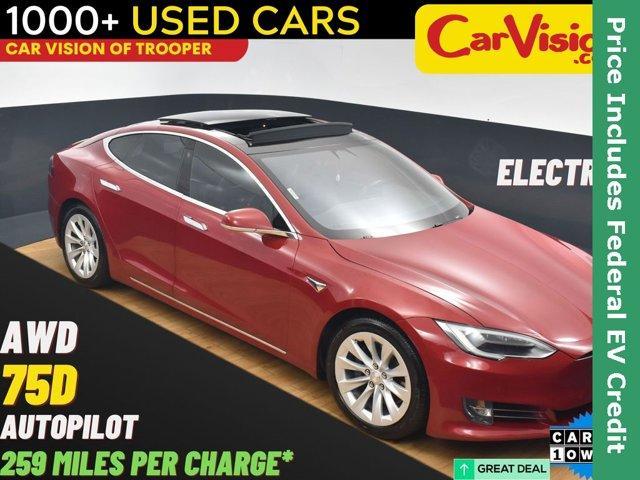 used 2016 Tesla Model S car, priced at $14,999