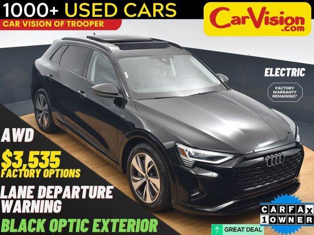 used 2024 Audi Q8 e-tron car, priced at $45,999