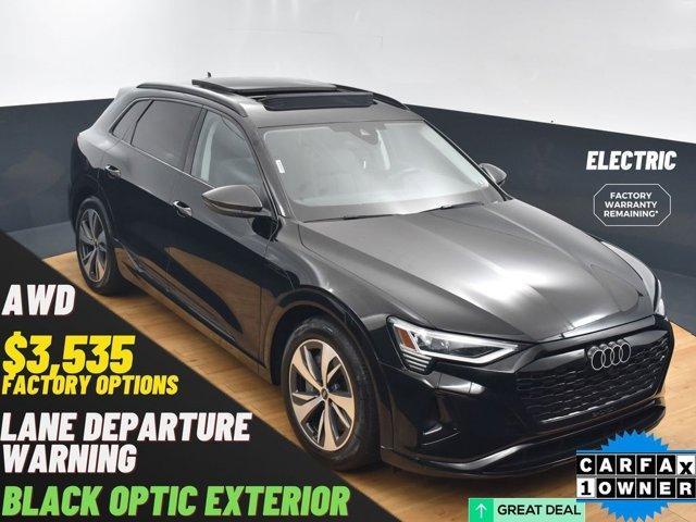 used 2024 Audi Q8 e-tron car, priced at $45,999