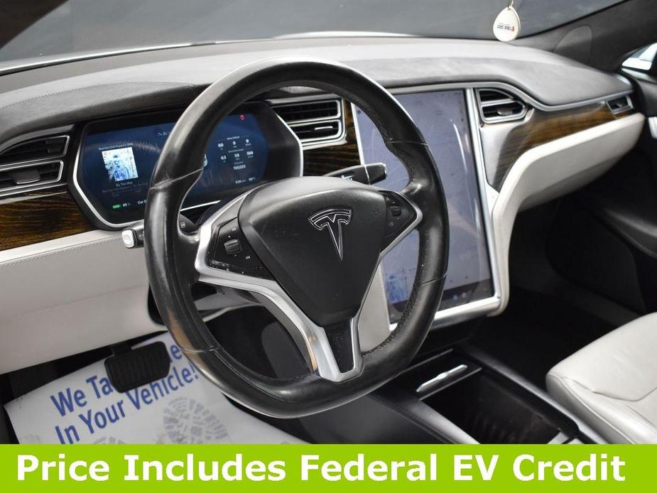 used 2016 Tesla Model S car, priced at $14,999