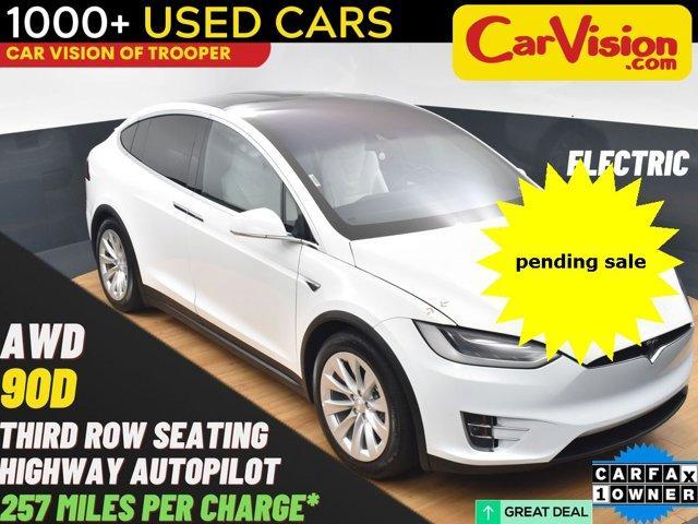 used 2016 Tesla Model X car, priced at $19,999