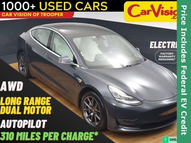 used 2019 Tesla Model 3 car, priced at $17,999