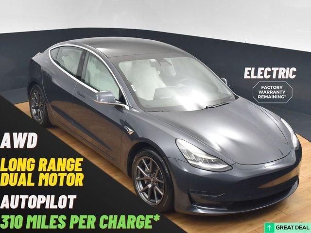 used 2019 Tesla Model 3 car, priced at $18,999