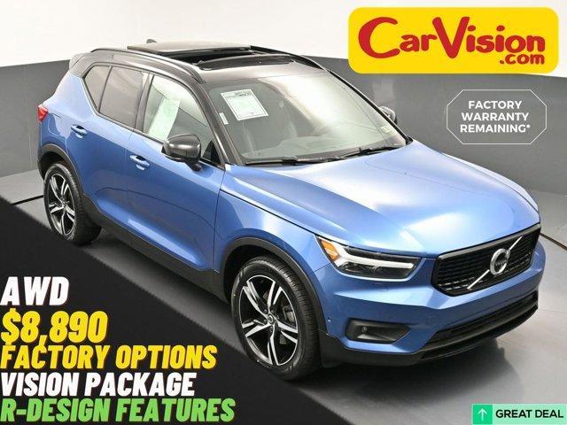 used 2019 Volvo XC40 car, priced at $19,499