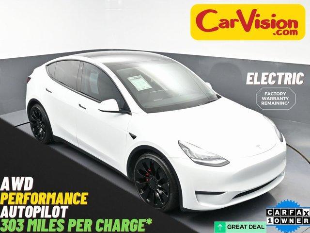 used 2021 Tesla Model Y car, priced at $24,999