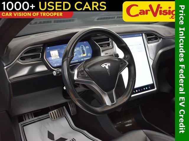 used 2015 Tesla Model S car, priced at $13,999