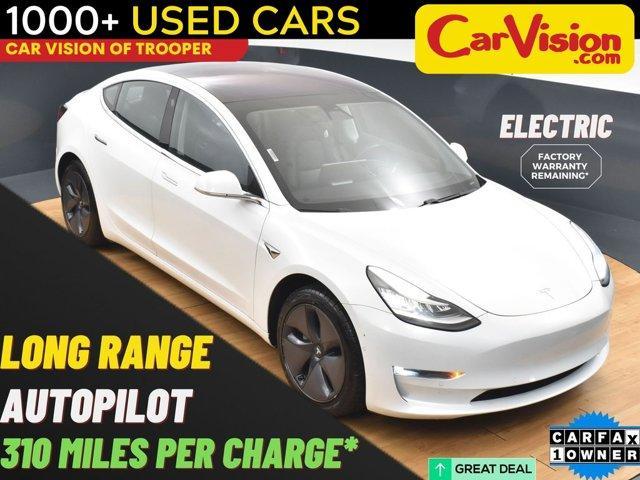 used 2018 Tesla Model 3 car, priced at $18,999