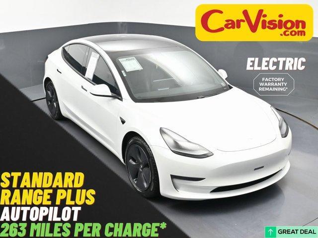 used 2021 Tesla Model 3 car, priced at $20,999