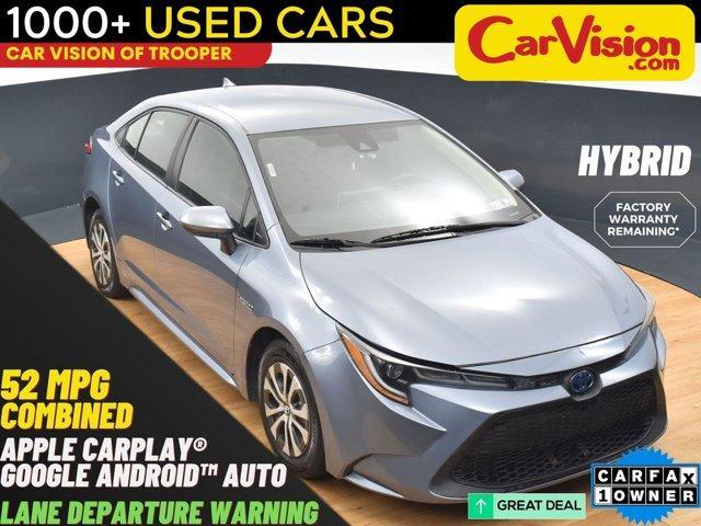 used 2021 Toyota Corolla Hybrid car, priced at $17,499