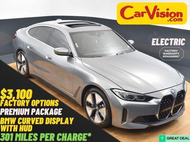 used 2022 BMW i4 Gran Coupe car, priced at $31,999