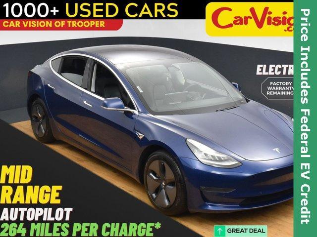 used 2018 Tesla Model 3 car, priced at $16,999