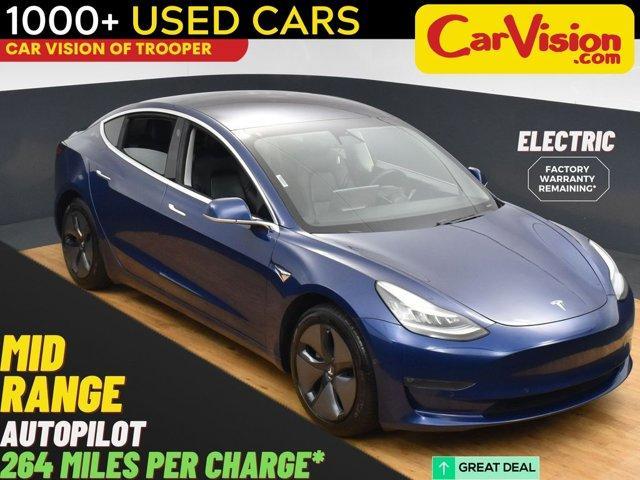 used 2018 Tesla Model 3 car, priced at $17,999