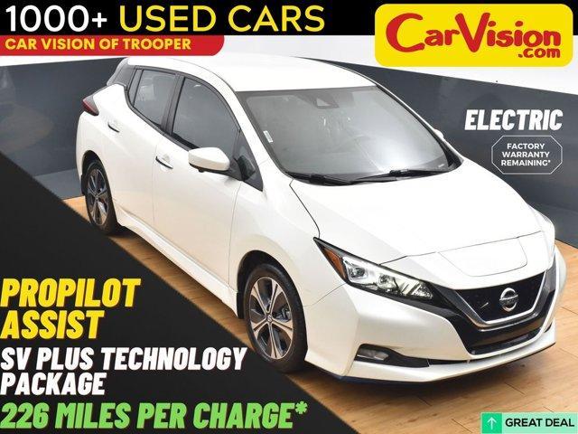 used 2020 Nissan Leaf car, priced at $11,999